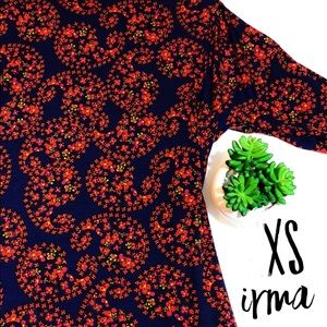 LuLaRoe Irma paisley XS